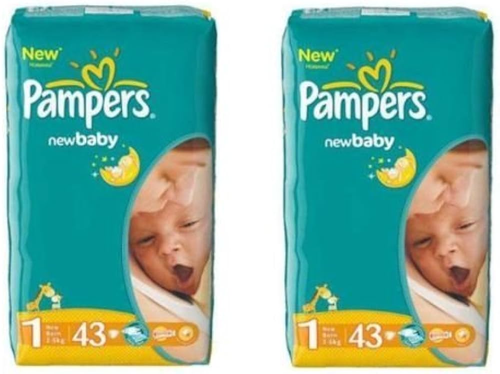 pampers new baby dry 1 43 cena