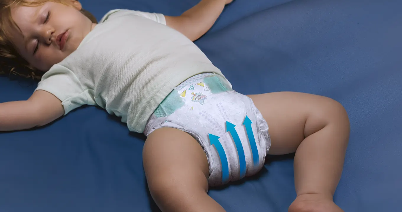 pampers pants chłonne kanaliki