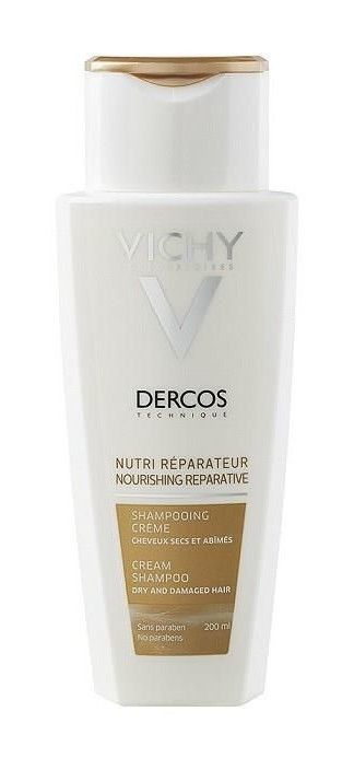 vichy dercos szampon do włosów suchych i zniszczonych 200 ml