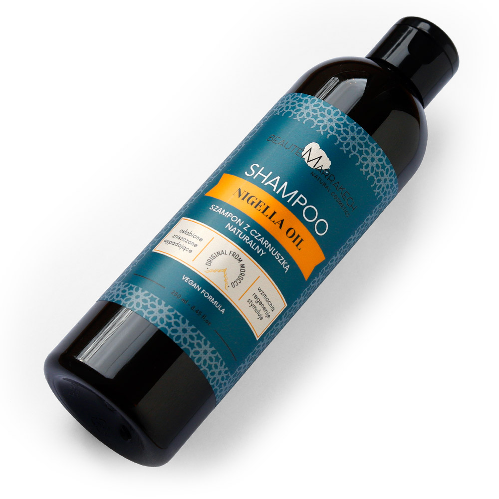 szampon z olejkiem z czarnuszki maroko nigella sativa oil 275ml.skład