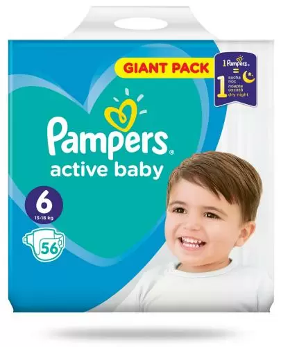 pampersy pampers giant