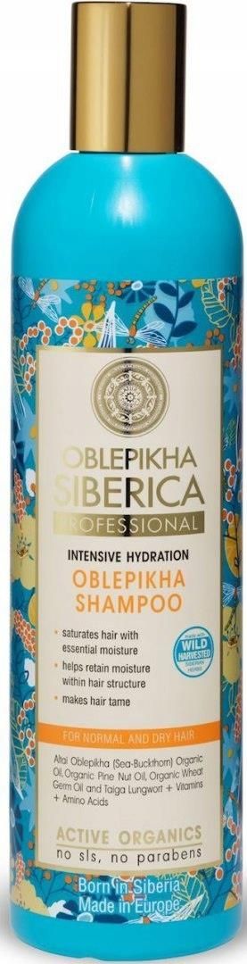 natura siberica seria rokitnikowa szampon do każdego rodzaju włosów 400ml