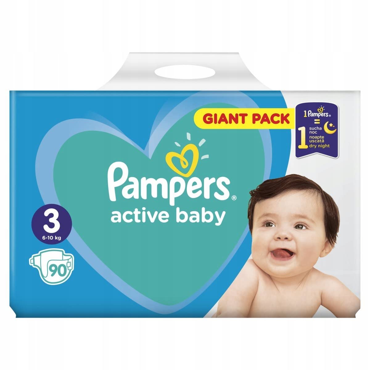 pampers active baby dry 3 cena