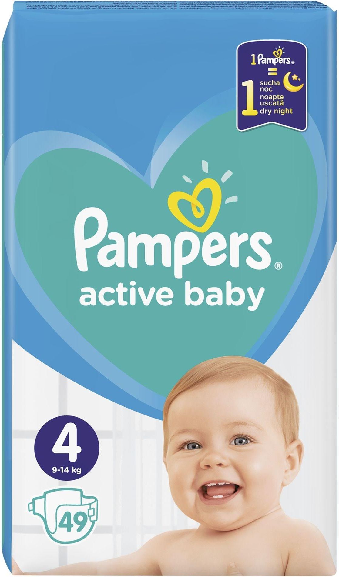 49 szt pampers 4