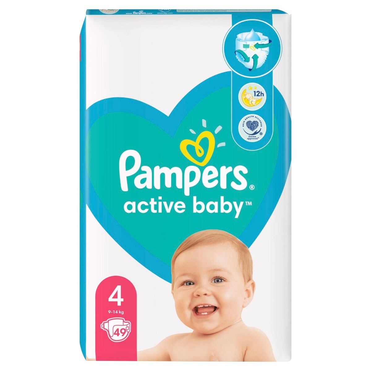 49 szt pampers 4