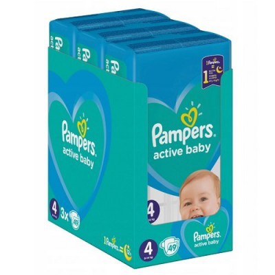 49 szt pampers 4