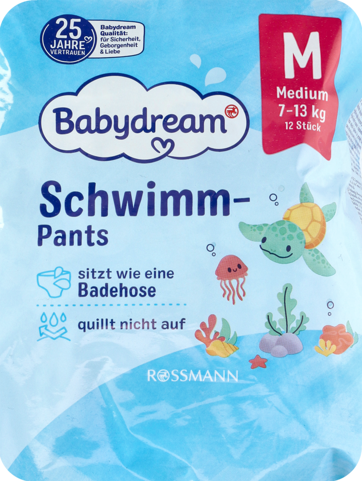 pieluchomajtki na basen rossmann