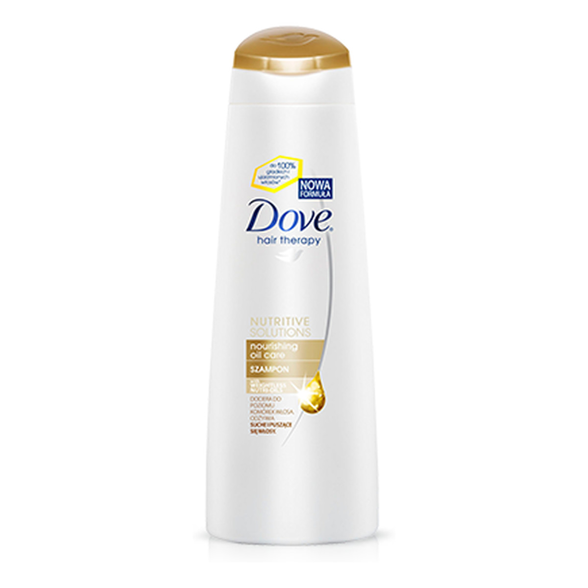 dove nourishing oil care szampon do włosów opinie