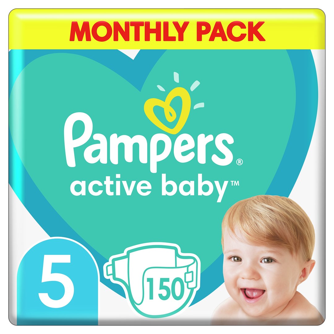 pampers active baby 150
