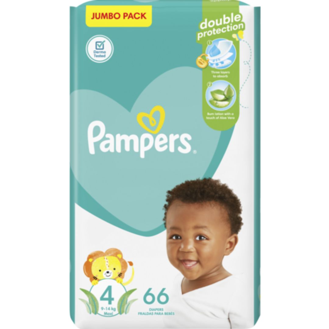 pampers giant pack size 4