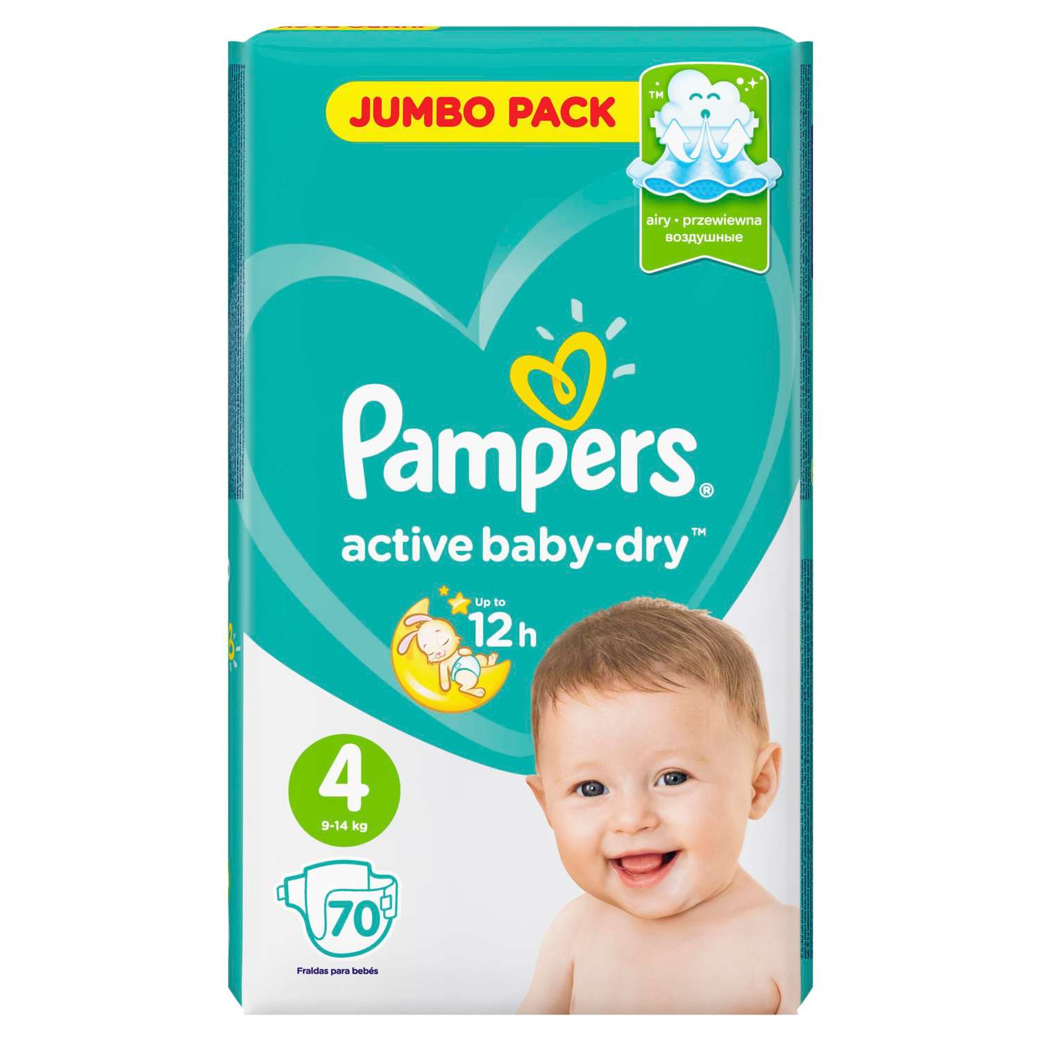 pampers giant pack 4