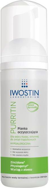 iwostin purritin pianka do mycia twarzy 165 ml