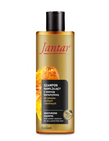 szampon jantar do włosów suchych i łamliwych