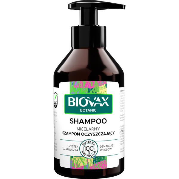 biovax botanic micelarny szampon oczyszczający 200 ml