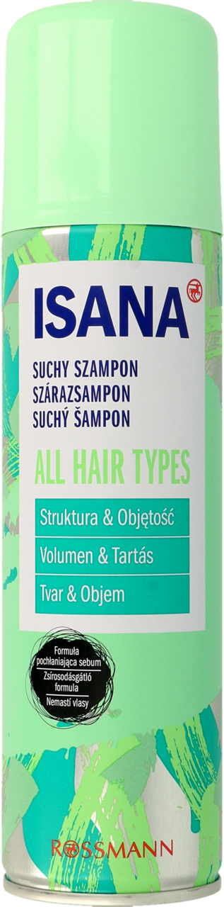 suchy szampon isana style and create rossmann