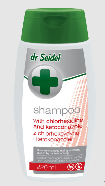 szampon dr seidla z chlorheksydyną i ketokonazolem