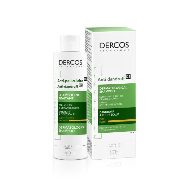 vichy dercos anti-dandruff szampon przeciwłupieżowy do włosów suchych