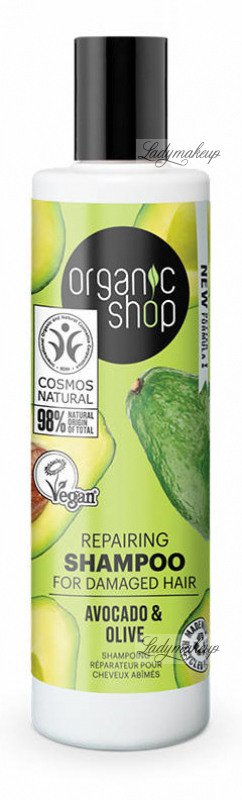 organic shop szampon awokado wizaz