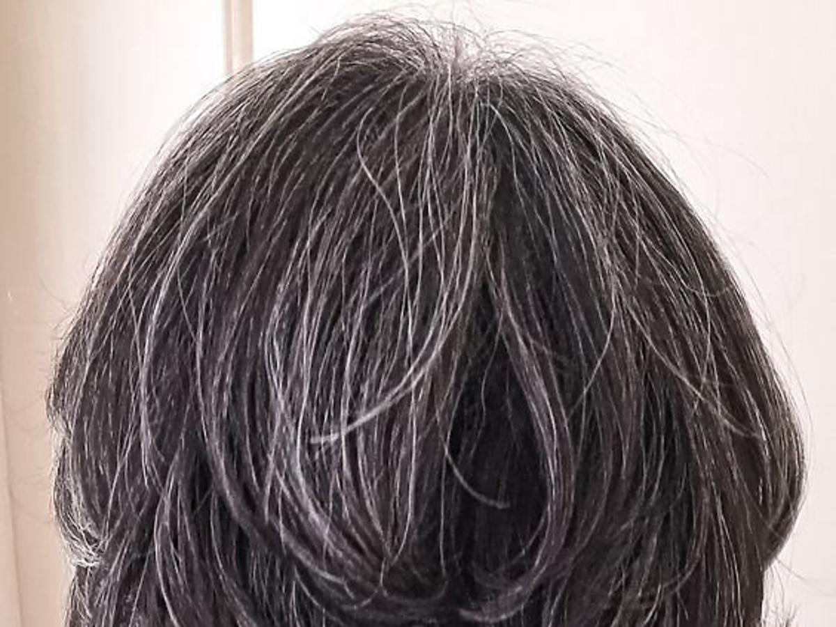 szampon pokrywający siwe włosy popielaty braz