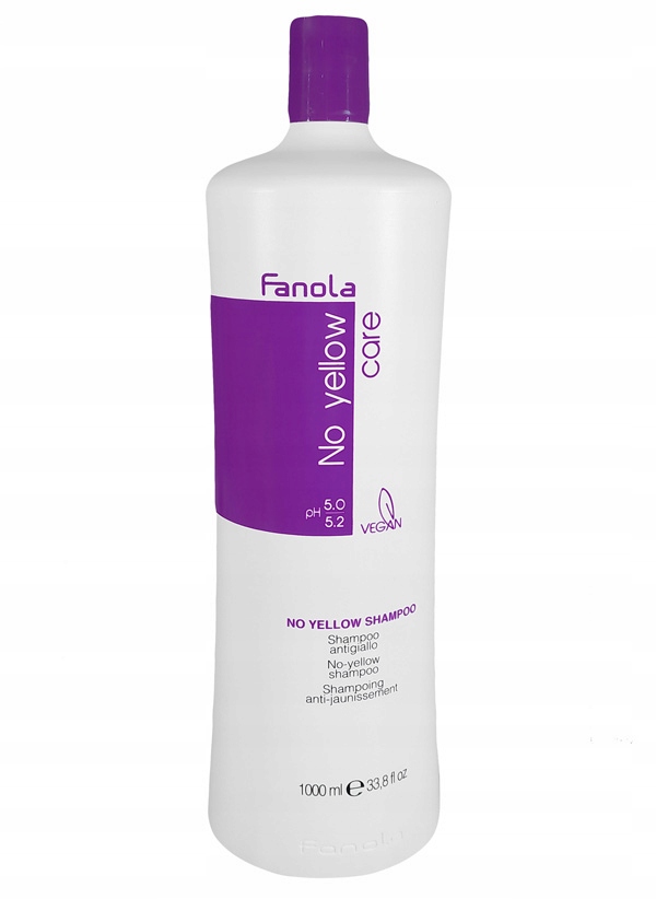 fioletowy szampon do włosów fanola