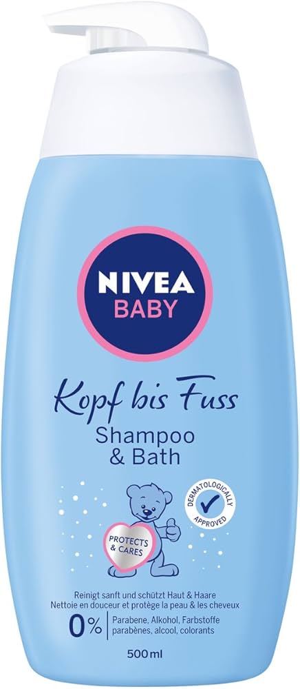 nivea baby szampon pod prysznic