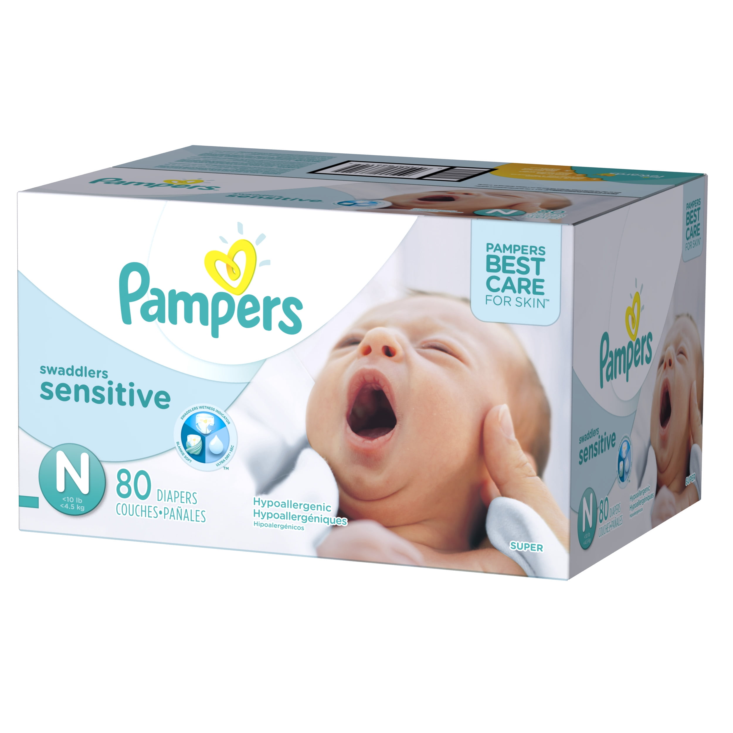 pampers sensitive 80