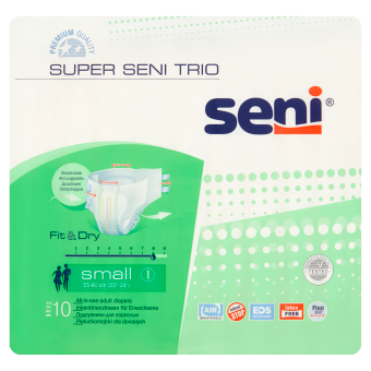 pieluchy super seni trio small air 10 szt