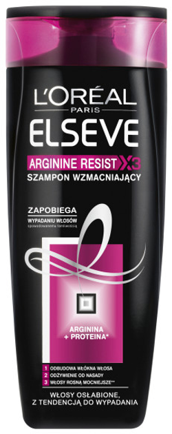 elseve arginine resist szampon wzmacniający