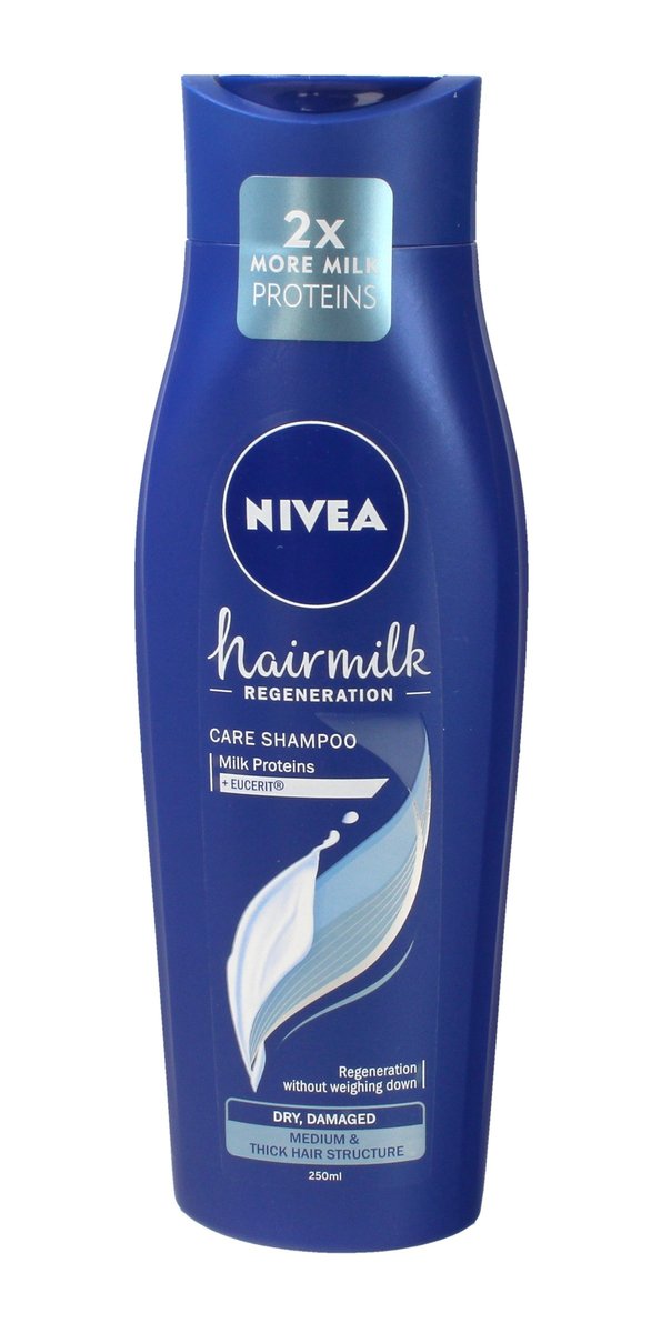 nivea hairmilk mleczny szampon c