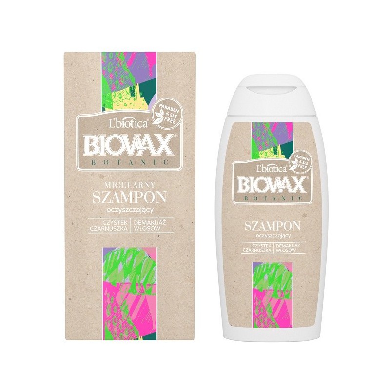 biovax czarnuszka szampon