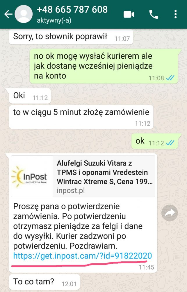 oszuści olx pieluchy