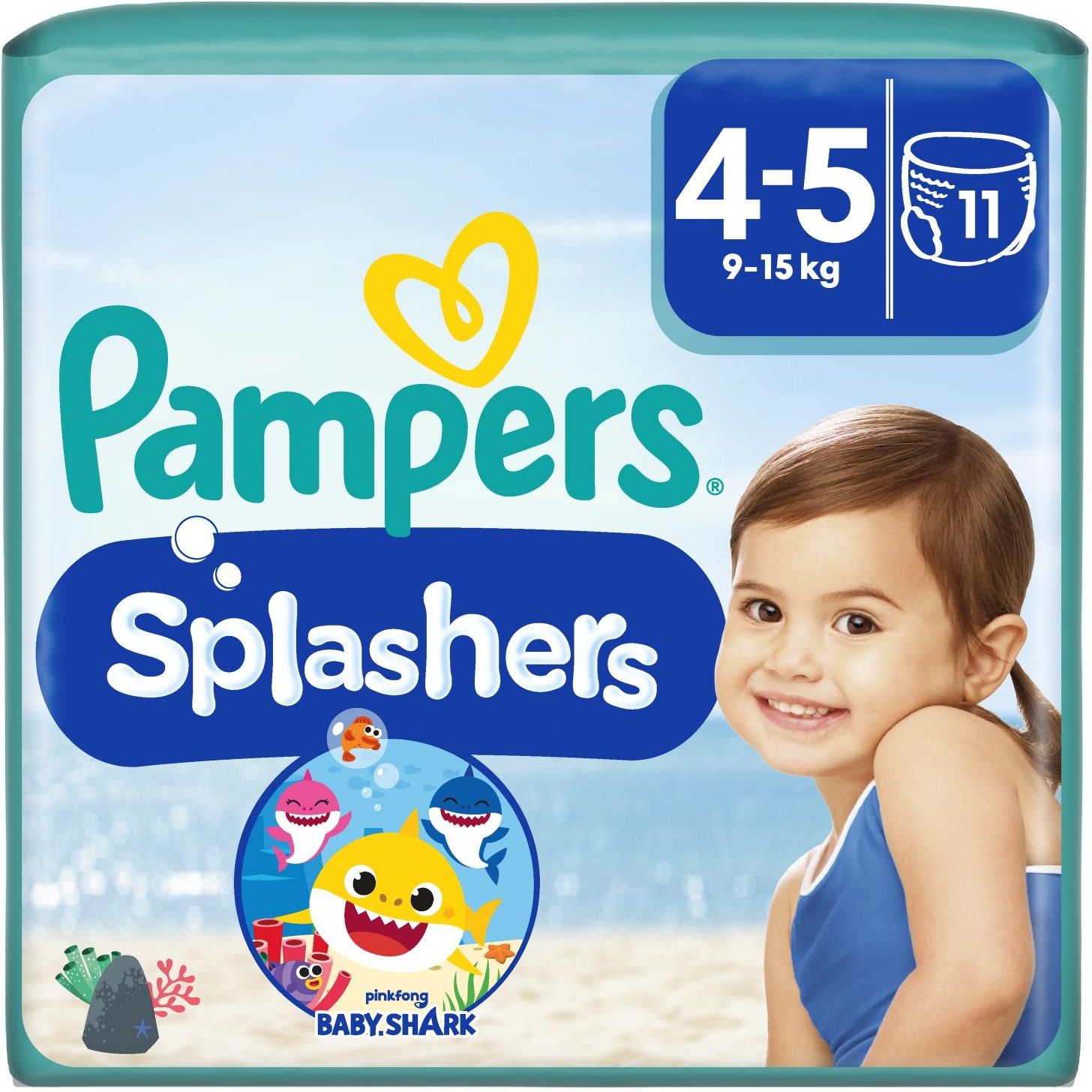 pampers pieluszki do pływania splashers 4