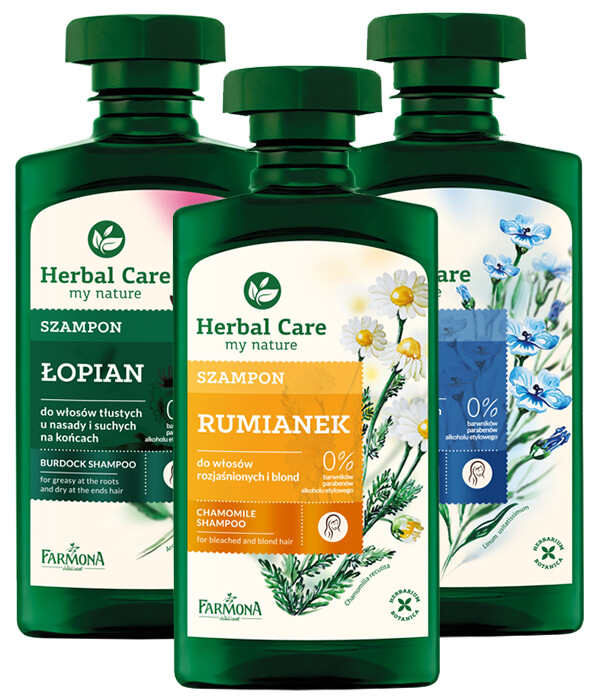 naturals herbal care szampon