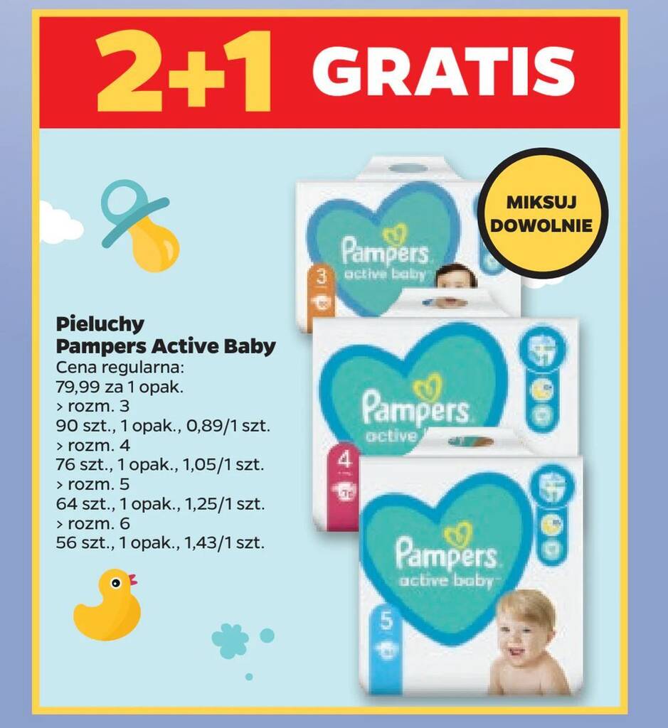 pampers promocja 19zł