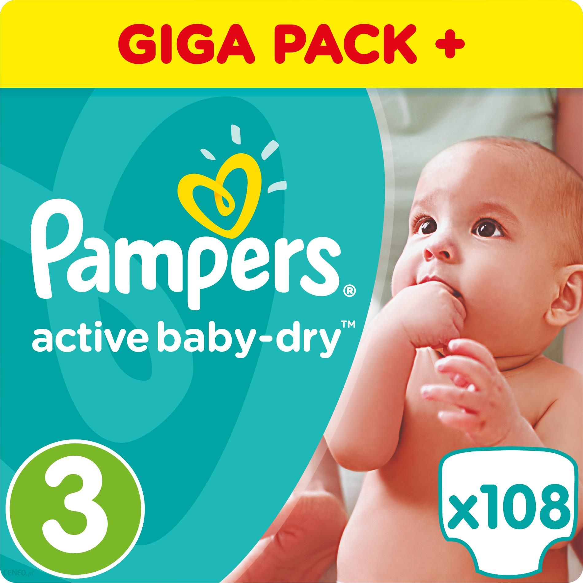 pampers active 3 ceneo