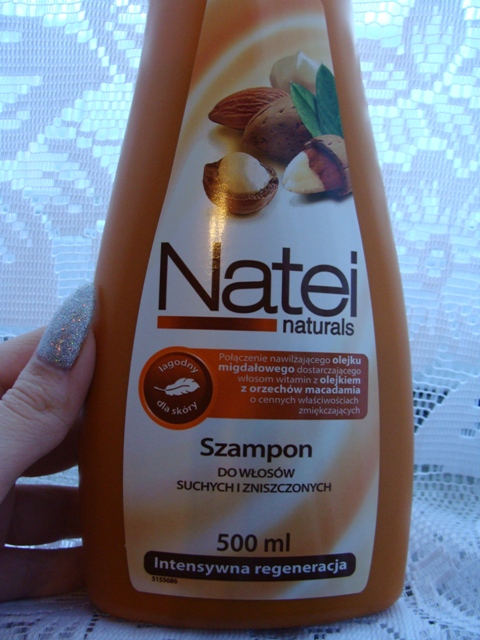 natei naturals szampon do włosów suchych i zniszczonych jntensywna regeneracja