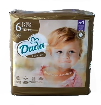 przedzial dada pampers