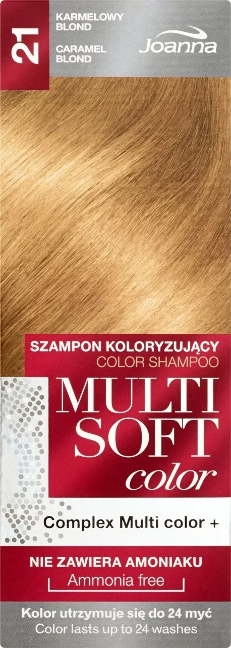 szampon koloryzujący multi soft karmelowy blond