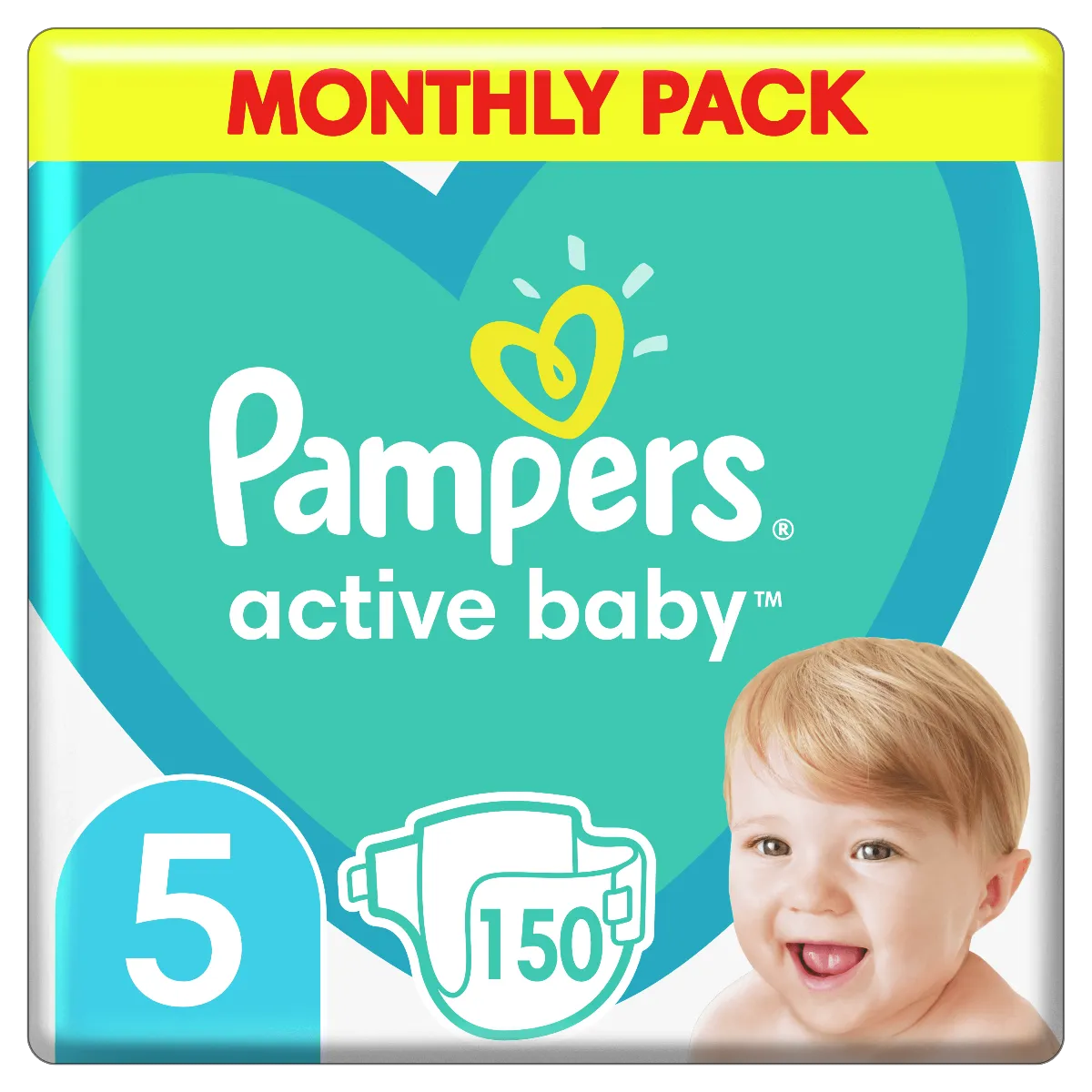 pampers cena 150 szt