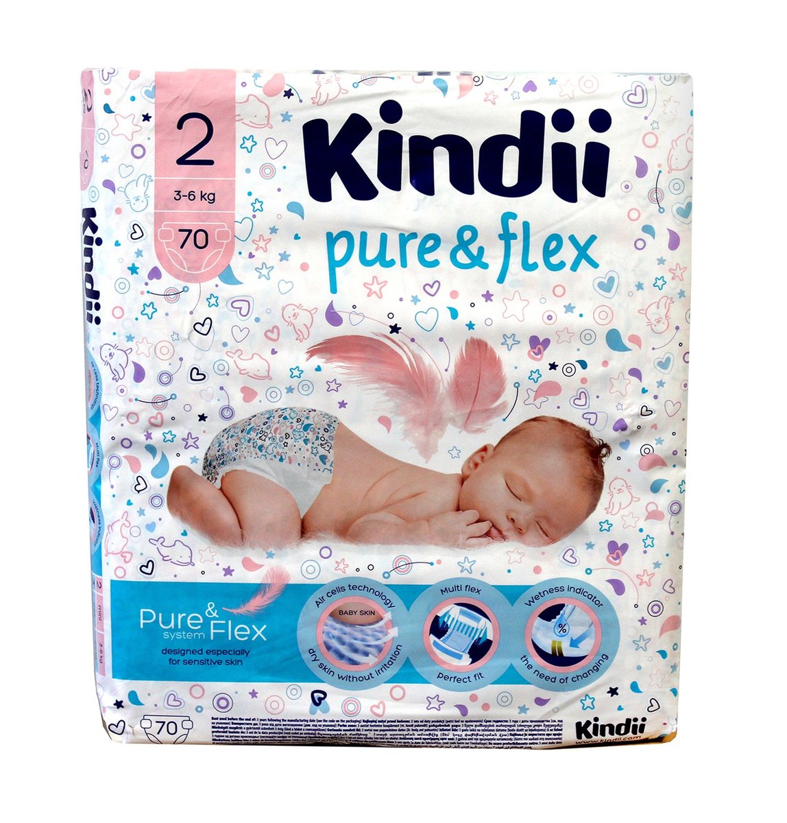 kindii pure&flex pieluchy opinie