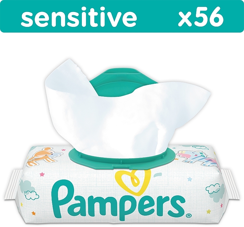 chusteczki pampers sensitive 56