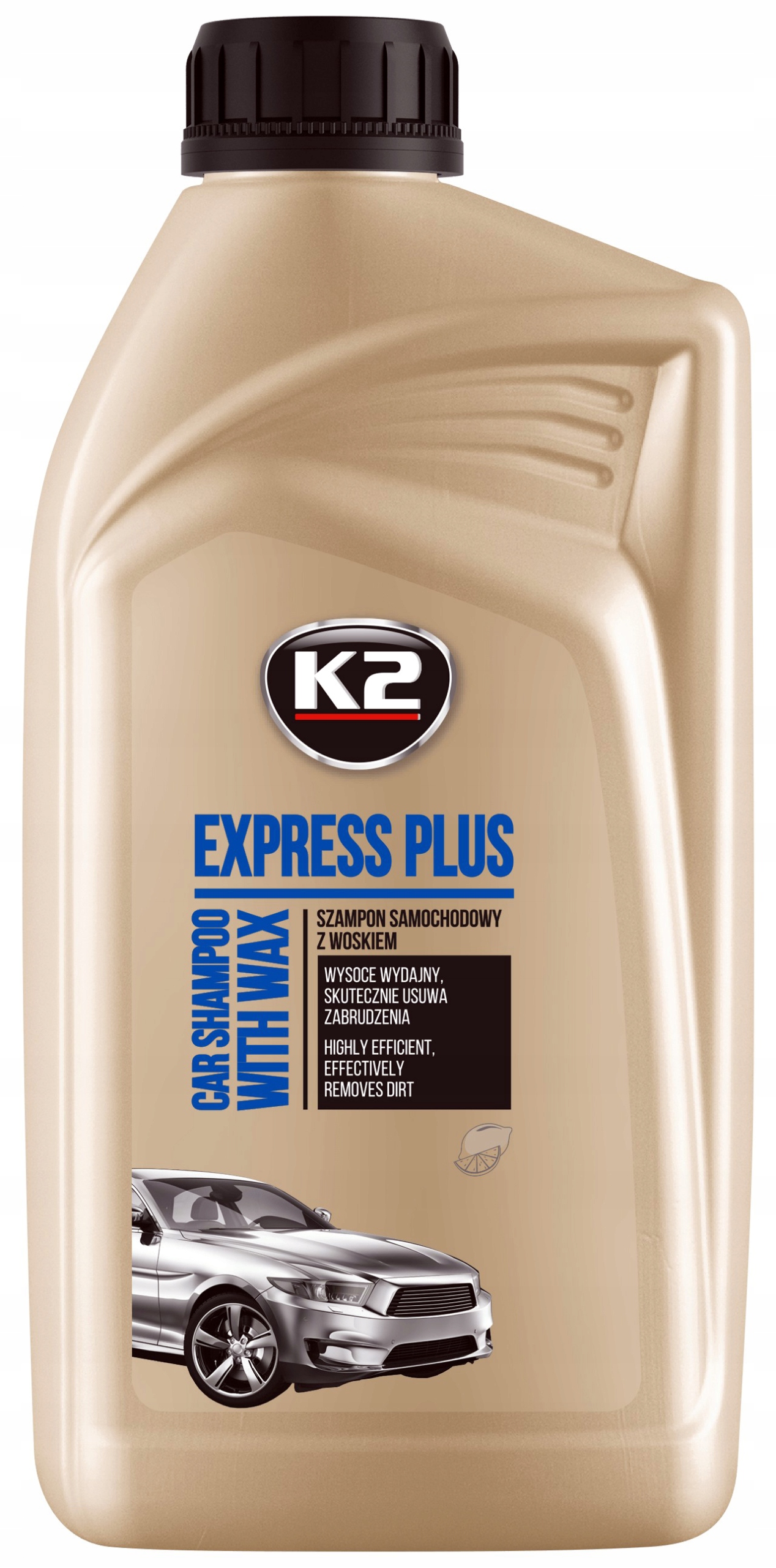 k2 express plus 1l szampon samochodowy z woskiem hjii