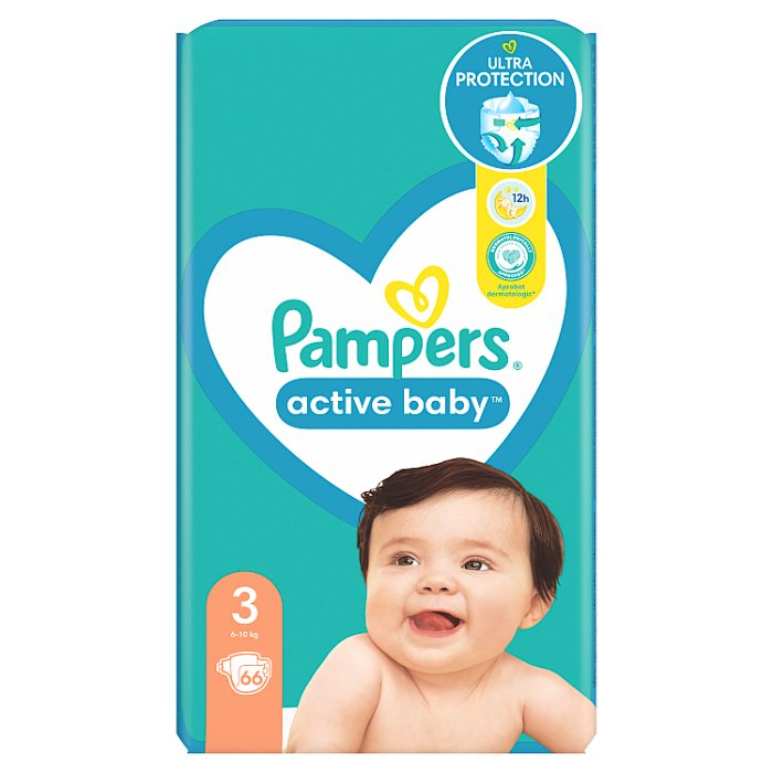 pamper new baby czy active baby