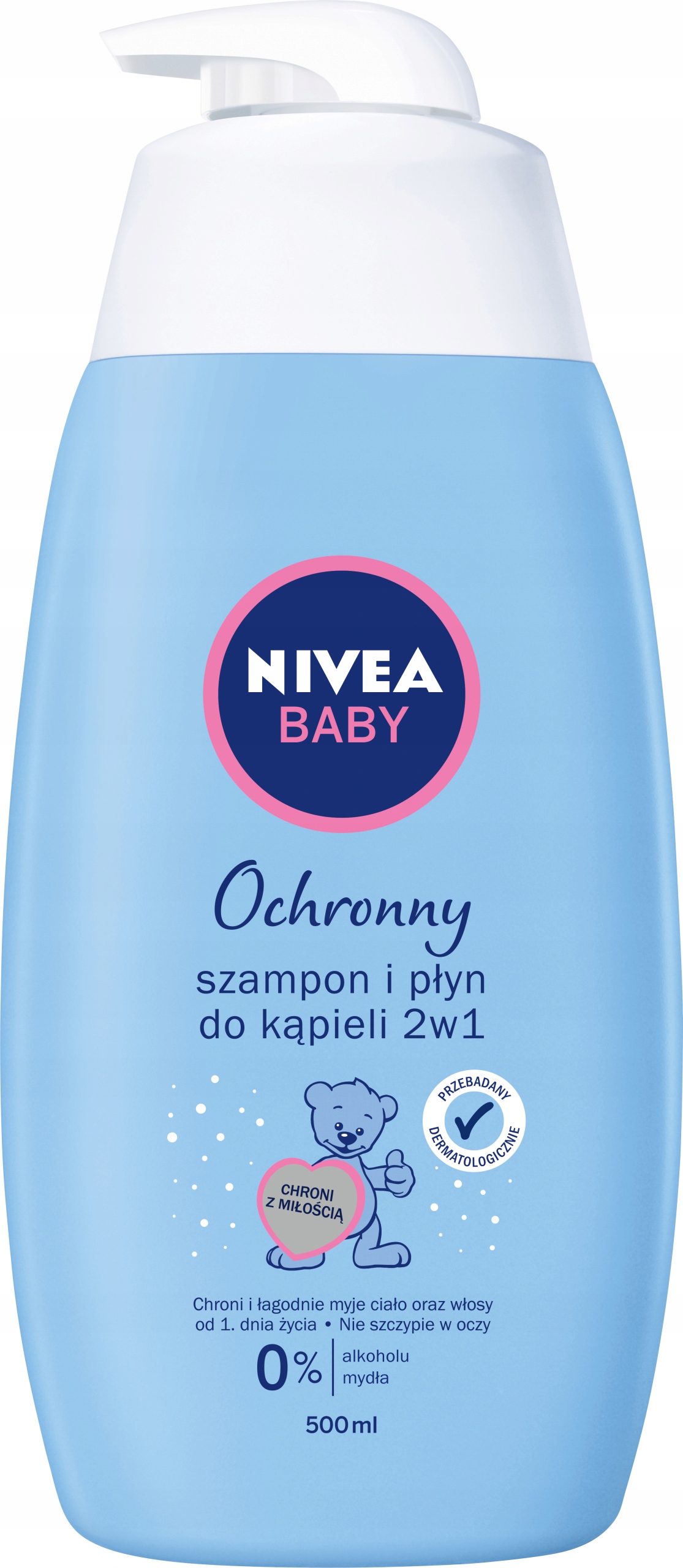 nivea baby łagodny szampon i płyn do kąpieli 2w1 skład