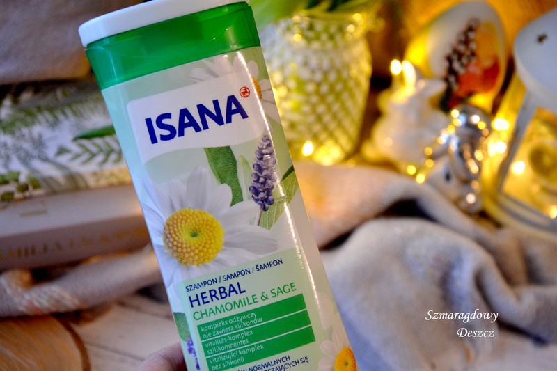 isana herbal chamomile szampon włosy