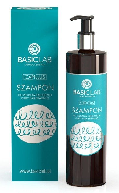 basiclab dermocosmetics capillus szampon do włosów kręconych