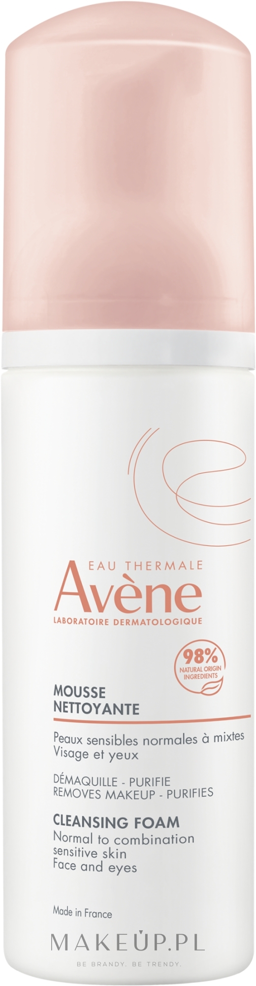 avene pianka do mycia twarzy blog