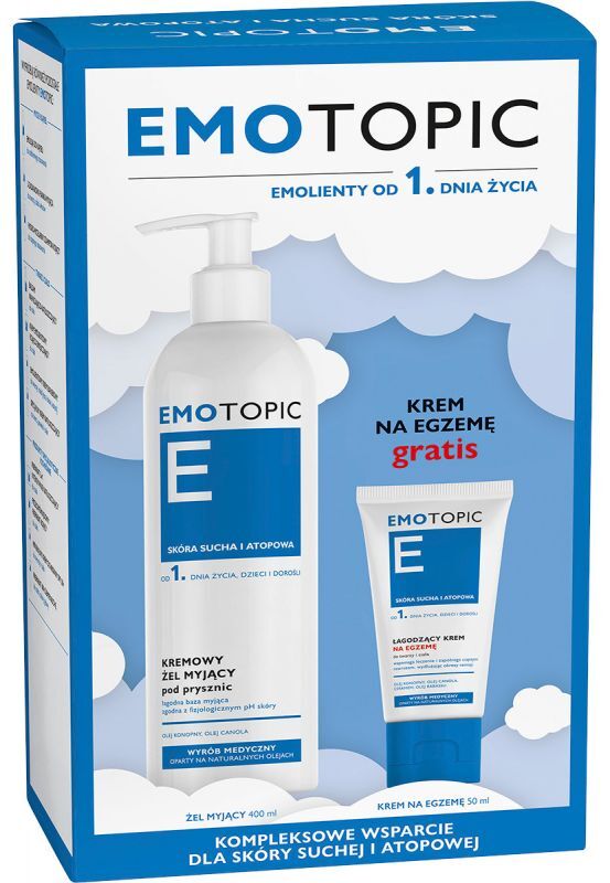 emotopic w.med.zestaw balsam szampon