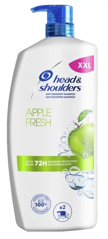 szampon head and shoulders 900ml z pompką