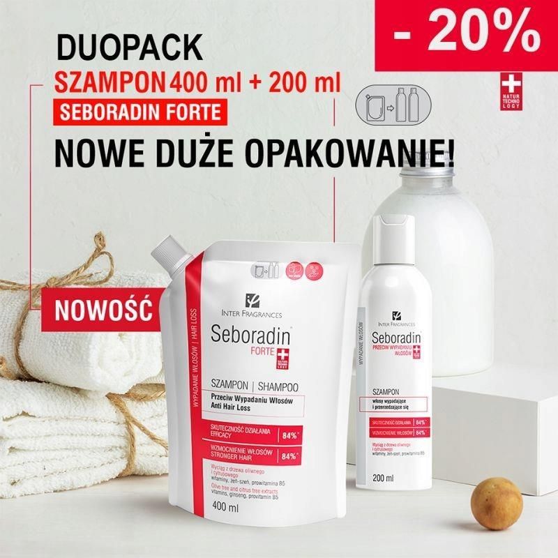 seboradin szampon przeciw wypadaniu włosów 200 ml